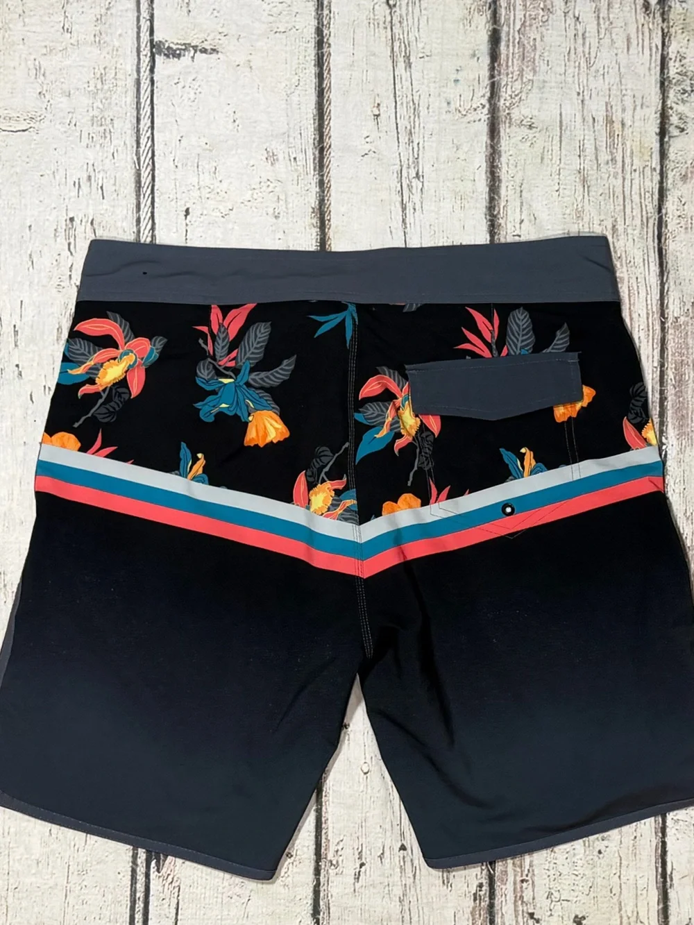Ron Jon Surf Shop Floral Board Shorts Swim Trunks Bathing Suit Men's